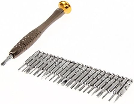 Screwdriver Set 25 In 1 Chrome Vanadium Repair Tools Kit For Iphone 3g / 3gs 4g 4s 5 5g 5c 5s 6 Plus Samsung Galaxy S2 Light And Durable