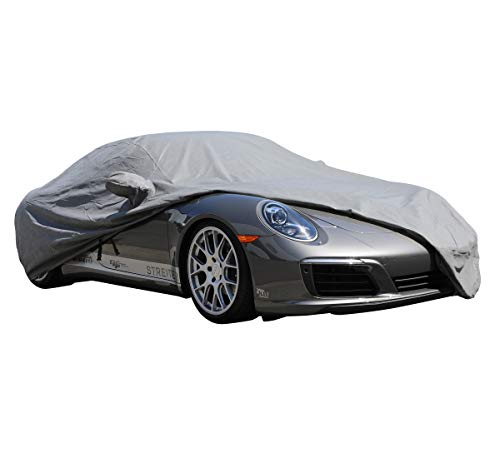 XtremeCoverPro Custom Porsche 911 Car Cover - Breathable, Indoor and Outdoor Automotive Accessories - Dust, UV Ray, Mist, Vehicle Protection - Full Semi-Custom Fit - Elastic Hem and Bonus Storage Bag