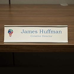 20-Pack Perforated Nameplate Inserts: 8" x