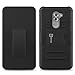 Honor 6X Case, Huawei Mate 9 Lite Case, CoverON [Explorer Series] Holster Hybrid Armor Belt Clip Hard Phone Cover For Huawei Honor 6X / Mate 9 Lite Holster Case - Black