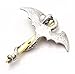 Xusamss Mens Punk Titanium Steel Dragon Sword Wing Pendant Necklaces