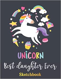 Buy Best Daughter Ever Blank Sketchbook Sketch Draw And
