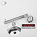 JQK Toilet Paper Holder, 5 Inch 304 Stainless Steel Tissue Paper Dispenser, Brushed Nickel Wall Mount 2 Pack, TPH100-BN-P2