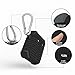 AOPETIO ll044 Silicone Apple Air Pods Case Strap Accessories, Magnetic Straps Protective Skin Cover Set For Apple Wireless Earphone, Black