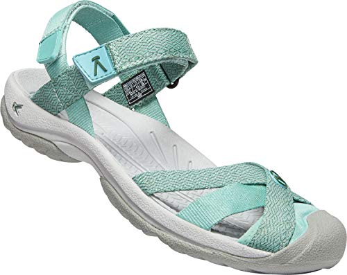 Keen Women's Bali Strap Hiking Shoe Duck Green/Wasabi 7 M US