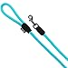 Pawtitas 6FT Training Dog Leash Durable Medium Rope Leash for Dogs Premium Quality Heavy Duty Rope Lead Strong and Comfortable - Teal Puppy Leash