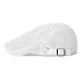 JANGOUL Men's Mesh Flat Cap Duckbill Beret Ivy Gatsby Newsboy Driving Cabbie Caps Hunting Hat (2 Pack-f)