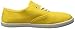 AimTrend Womens Canvas Lace Up Sneakers Bright Yellow-7