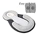 Lovyno Baby Bed Mattress,Head Support Portable Baby Bed Pillow for Newborn Baby and Infant Age 0-12 Months (Grey)