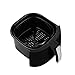 1400W Air Fryer, Healthy Smokeless Low-Fat Non-stick Multi-Cooker Oilless Cooker, 4L 3.8QT Capacity with Timer and Temperature Control and Detachable Basket Handles (Black)