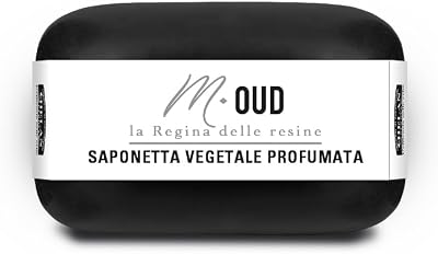 Helan M Oud Vegetable Soap Bar Vitamin E Glycerin Plant Based Vegan Hand Body
