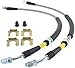 StopTech (950.61010) Brake Line Kit, Stainless Steel