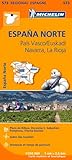 PAIS VASCO , NAVARRA , LA RIOGA 11573 CARTE ' REGIONAL ' MICHELIN KAART (Multilingual Edition) by 