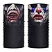 VCZUIUC Joker Headwear, Clown Face Mask, Neck Gaiter, Seamless Bandana for Motorcycle, Fishing, Head Wrap, Scarf, Balaclava, Multi Functional Use for Men and Women (6PCS-Clown)