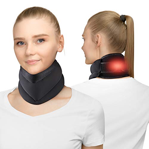 Heated Cervical Collar for Neck Pain Relief, Neck Support Brace for