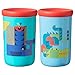 Tommee Tippee Easiflow 360° Spill-Proof Toddler Cup with Travel Lid, Whale & Crocodile, 12+ Months