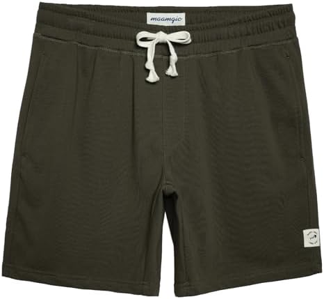 Men's Fleece Athletic Shorts, Gym Workout Sweat Shorts, 100