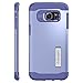 Spigen Slim Armor Galaxy S6 Edge Plus Case with Kickstand and Air Cushion Technology and Hybrid Drop Protection for Galaxy S6 Edge Plus 2015 - Violet