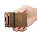 Men Wallet - RFID Minimalist Slim Front Pocket Card Travel Holder Clip A9
