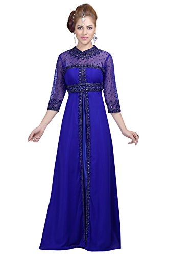 New Top Selling Bridal Wear Maghribi Kaftan Dress For Arabian Ladies 6098