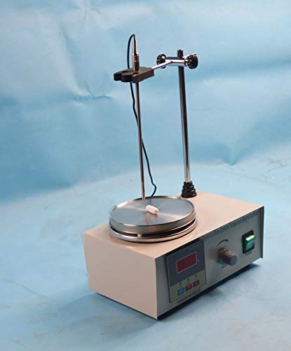 INTBUYING Laboratory Magnetic Stirrer Hotplate Heating Plate 85-2 Digital Hot Plate Mixer 110V