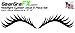 Eyelash Black Decal Set for VW Mini Coopers Dodge Neon and Others primary