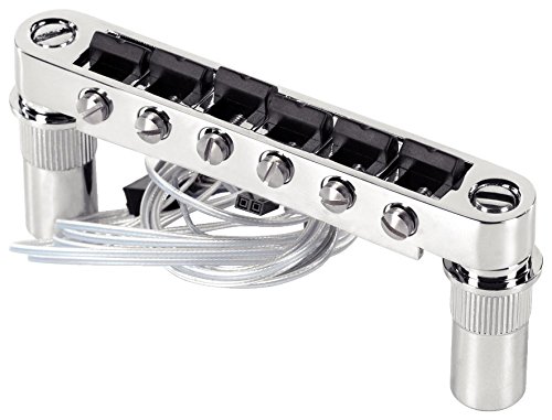 Graph Tech ghost Loaded Saddles for ResoMax NV Bridge with Autolock - 6mm Chrome
