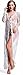 The Victory of Cupid plus size lace long coat Long Gown Jacket Nightwear, Small, White