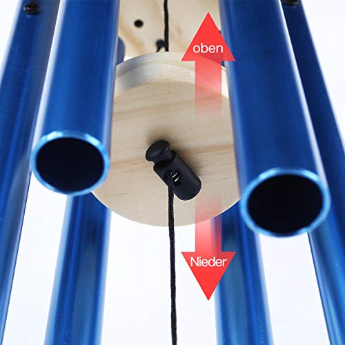 Lemecima Premiere Grande Tunes Windspiel, Blau