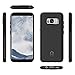Samsung Galaxy S8 Plus Case, Patchworks ITG Level Case Black - Military Grade Certified Drop Protection, Impact Disperse Technology System for Samsung Galaxy S8 Plus