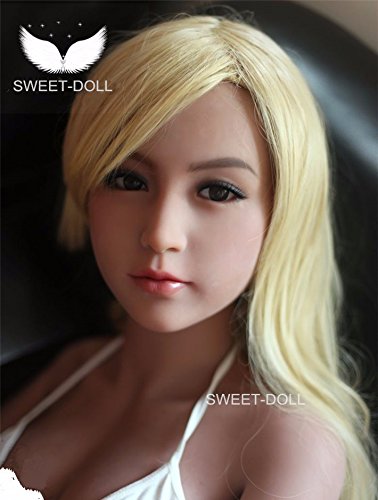 Sex Doll Head for Oral Sex,Sex Toys Adult Toys Head Only with Removable Tongue,Body Not Included Abby