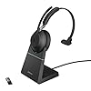 Jabra-Evolve2-65-Wireless-PC-Headset-with-Charging-Stand--Noise-Cancelling-Microsoft-Teams-Certified-Mono-Headphones-With-Long-Lasting-Battery--USB-A-Bluetooth-Adapter--Black Jabra Evolve2 65 Wireless PC Headset with Charging Stand – Noise Cancelling Microsoft Teams Certified Mono Headphones…