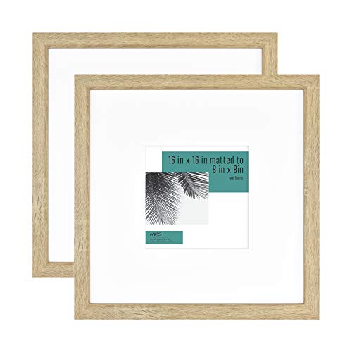 MCS Studio Gallery Frame, Natural Woodgrain, 16 x