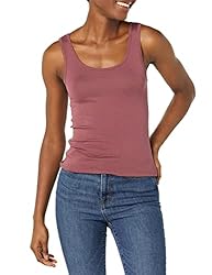 Amazon Essentials Women's Slim-Fit Tank, Pack of