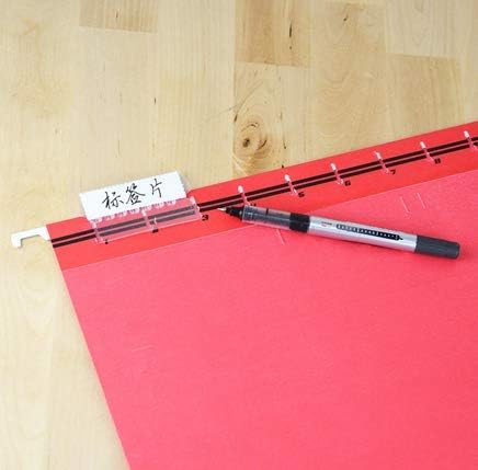 A4 Suspension File with Tabs and Inserts, Assorted Colors Hanging Folders, Filing Holders, Document Storage Interior Folders - Image 5