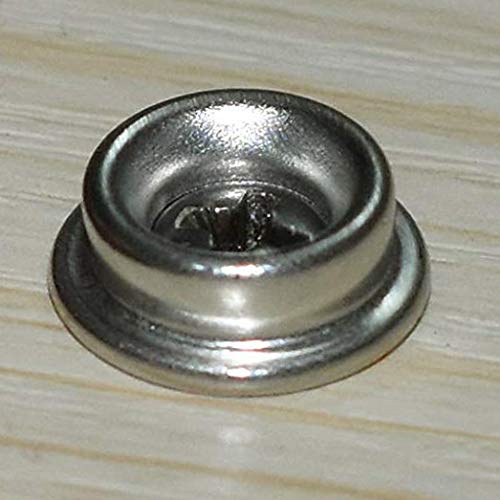 20pcs 5/8-Inch Stud Snap with Stainless Steel Screw,Marine Grade
