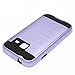Galaxy J1 Mini Case, ZeopoCase 2-Piece Style Hybrid Shockproof Hard Case Cover for Samsung Galaxy J1 Mini (Purple)