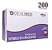 Dealmed Medical Exam Gloves – 200 Count Small Nitrile Gloves, Disposable Non-Irritating Latex Free, Multi-Purpose Use for a First Aid Kit and Medical Facilities