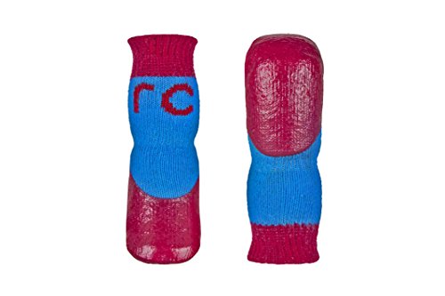 Rc pet products sport pawks dog socks, medium, super cy…