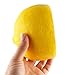 1 Pcs Jumbo Squeeze Half Fresh Lemon Toy Charms Squishy Cream Scented Slow Rising Kawaii Kids and Adults Stress Relief Toy (Lemon)