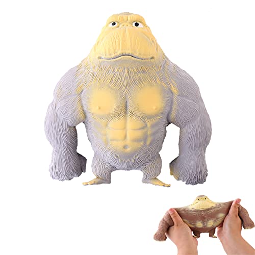 Stretch Gorilla Figure Latex Monkey Gorilla Toys, Gorilla Stress Relief