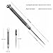 ImprovedVersion! BANG TI Titanium Novelty Toothpick and Holder Integrated Kit Tactical Keychain EDC Tool