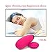 ZEMALIA Doris Vibrators Adult Sex Toys Remote Control Vibrating Silicone Bullet Egg USB Rechargeable Vibe Toy for Female Sex Wand Massager Sexual Wellness Discreet Packaging(Plum Red)
