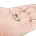 Jstyle 316L Stainless Steel Body Jewelry 14G Nipple Rings Piercing Jewelry Barbell Crystal Ball Disco Bar Pairs