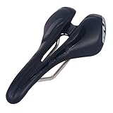 Bicycle Ergonomic Saddle MTB Road Bike Seat Cushioned Microfiber Leather Texture Steel Rail Cycle Accessories