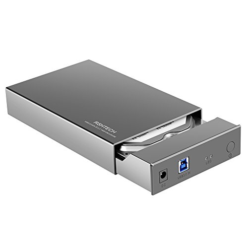 RSHTECH USB 3.0 to SATA Hard Drive Enclosure for 2.5 inch 7mm and 9.5mm
