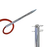 SafetyCare Stainless Steel ParaCord & Leather Stitching Fid Needles, 4 in / 6 mm; 1 pack