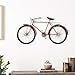 Deco 79 Metal Bike Wall Decor with Seat and Handles, 36