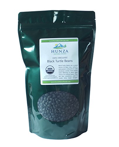 Hunza organic black turtle beans (2 lbs)