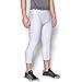 Under Armour Men's HeatGear® Armour Compression ¾ Leggings LG White